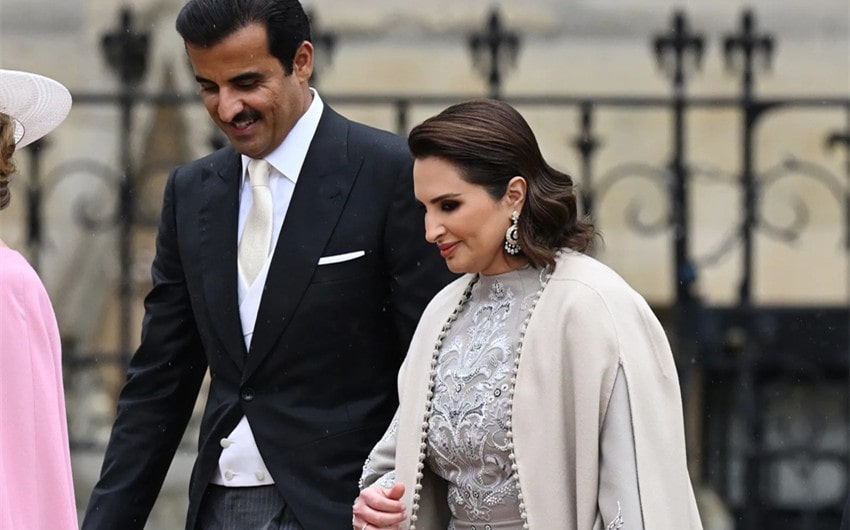 qatar emir wife
